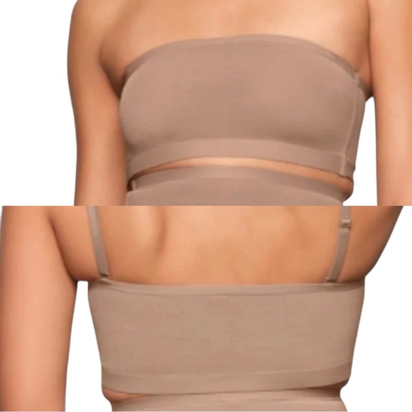 Skims Sheer Sculpt Bandeau Size 4X - Picture 16 of 16